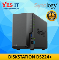 Synology ds224 2-bay NAS - (In Celeron j4025 2.0/2.7GHz, 2GB DDR4,2 x GBE) NAS harridisk