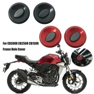 Motorcycle Aluminum Frame Hole Cover Caps Plug Decorative Frame Cap Set For Honda CB300R CB250R CB15