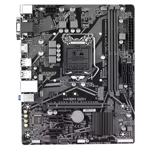 For GIGABYTE H410M S2H Motherboard Intel H470 LGA1200 DDR4 32GB support i5-10600 10100 10900 10400 1