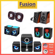 USB Speaker Laptop Desktop PC Computer Multimedia stereo speaker