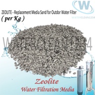 [ PER KG ] ZEOLITE - REPLACEMENT MEDIA SAND FOR OUTDOOR WATER FILTER