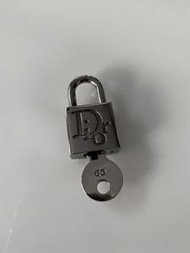 Christian Dior Boston bag key and lock lady Dior mini vintage