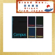 Kokuyo Campus Notebook B5 5-Pack Dot Lined A Format Black Color No. 3CDATNX5