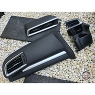 Jazz GK Front Gloves + Chrome Air Vents 3 Pieces Complete Set ️Second Hand