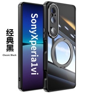 For Sony Xperia 1 Vi 10 VII Phone Case 360 Rotating Magnetic Charging Case Protective Case