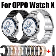 Stainless Steel Band For OPPO Watch X Strap Bracelet Watch Band For OPPO WatchX Strap Accessories