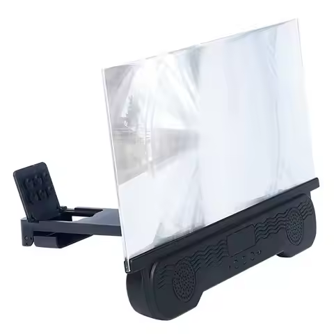 24-Hour Delivery Wireless Speaker 14" HD Screen Amplifier Foldable Phone Stand For Enhanced Viewing 