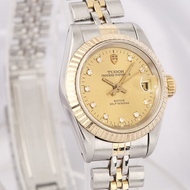 Tudor TUDOR Gold Diamond 92413 Automatic Mechanical 25mm Ladies Watch Medieval Style