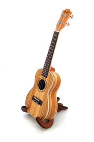 Acoustic Ukulele 23/26 Inch Concert Zebra Wood Hawaiian 4 Strings Small Guitar Electric Ukelele Music Instrument With Pickup EQ