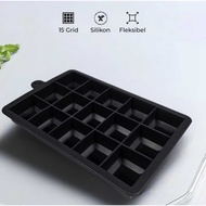 Silicone Ice Cube Tray 15 Grid Ice Cube Tray