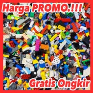 Brick curah kiloan Original lego second mainan anak block bekas