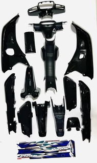 ชุดสีดรีม c100n dream new สีดำ แถมฟรีสติ๊กเกอร์ รอ+B23+C7  14 ชิ้นทั้งคัน