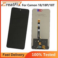 Full LCD For Tecno Camon 18P Lcd 18 P Ch7n CH7 Camon 18T LCD Display Touch Screen Assembly For Tecno