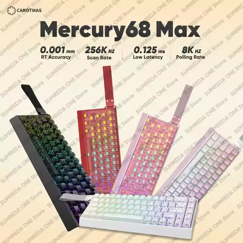 IROK Mercury68 Pro mars68 pro Gaming Magnetic Mechanical Keyboard Rapid Trigge 0.004mm 8K Return 256