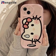 Pink Hello Kitty Phone Case For Samsung Galaxy S25 Ultra S25+ S24 FE A36 A16 A06 M35 F15 M15 A54 5G 