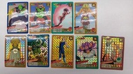 龍珠日本初版激鬥閃咭，暗閃+單閃 共9張