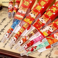 AD1MY 5Pcs New Year Pony Pens, Cute 0.5mm Ink Pens for Students Martijn