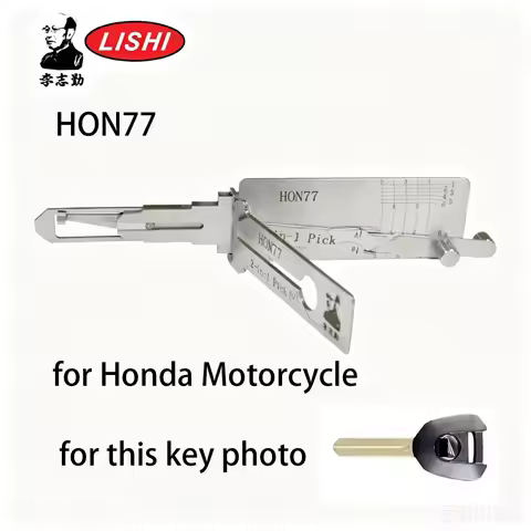 Lishi HON77 2-in-1 Pick & Decoder for Honda Motorcycle Lishi Tool