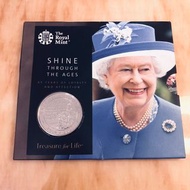 英國65周年硬幣 British Coin (Shine through the ages) 英女皇 Queen