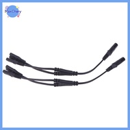 MCHY> IEC 320 C8 2Pin Male To 2 X C7 Female Y Split Power Cable About 28CM IEC 320 C7 To C8 Extensio