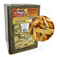 [BISKUT TIN] VFOODS MINI BISCUIT STICK SNACK 4KG / 1TIN HALAL