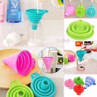 Foldable Silicone Oil Water Funnel - Silicone Funnel