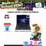 [ผ่อน 0% 10 ด.]LENOVO LEGION 5 15IRX10-83LY00HGTA /i7-13650HX/ประกัน 3 Years