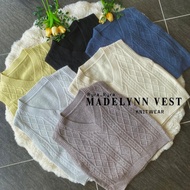 BAJU VEST WANITA - MADELYNN VEST KNITWEAR