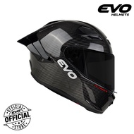EVO XR Carbon Mono Visor Full Face Helmet with Free Clear Lens