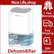 (1 year warranty) 1000ML  New Air Dehumidifier  Air Purifier Automatic Household Bedroom Mini-dehumi