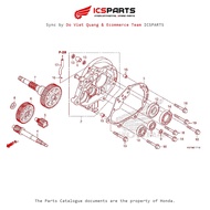 Gearbox Drive (E-17-10-A) HONDA Pcx (01/2018+) Parts Catalog