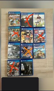 Playstation 4 games ps4