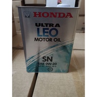 Honda Ultra LEO SN 0W-20/ 0W20 Engine Oil 4L (Made In Japan)