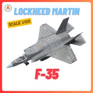 (Wholesale/RETAIL) Military F-35 Airplane Model Toy Assembled Decor Display