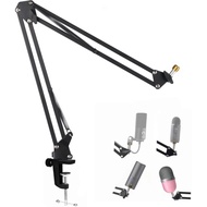 Microphone Arm Stand, MIC Boom Arm, Heavy Duty Mic Arm Desk Mount Adjustable Suspension Mic Stand Co