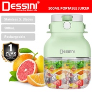 DESSINI ITALY 500mL USB Rechargeable Portable Bottle Juicer Blender Chopper Grinder Mixer Smoothie /