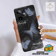Realme GT 7 5G 2025 Case - Rajacase - Realme GT 7 5G casing - Butterfly case Motif - Cellphone prote