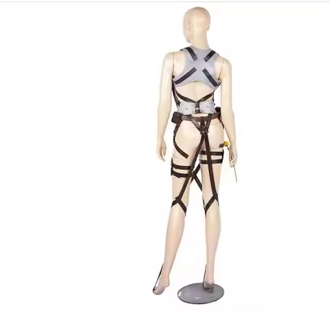 Attack on Titan Shingeki no Kyojin Recon Corps Harness belt hookshot Costume Adjustable Belts cospla