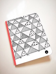 洛可可草莓WELKIN手創 旅行手帳/印章本/筆記本_手繪線條