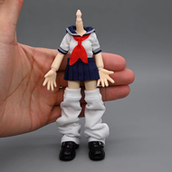 Giày Da Mary Janes BJD Giày BJD Uniform JK 1/6 Giày Nhựa Nhỏ Fairy Body Doll Ob24 Giày BJD Body Nake