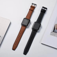 Suitable for Samsung Huawei 22m Apple Watch Strap iwatch6/5/4/3/2 Generation Silicone Leather Casual Wristband Strap
