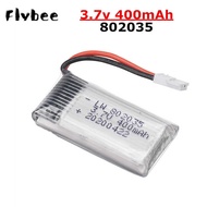 3.7V 400mah 802035 Lipo Baterya Para sa H107 H31 KY101 E33C E33 U816A V252 H6C 25C RC Quadcopter Dr