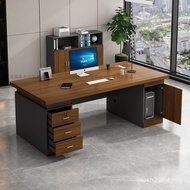 Desk Old Computer Desk Simple Combination Foshan Manager Desk Chair Supervisor Modern Office Desk Fu