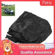 Superparis Golf Cart Cover 210D Oxford Fabric with Silver PU Coating for EZ GO Club Car Standard 4 P