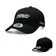 [ READY STOCK ] STONED Curve Brim Cap | Adjustable Casual Baseball Hat