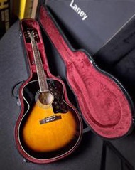 【名人樂器明誠店】日本直送 Epiphone EJ-200 LTD 限量版 猫王 Jumbo 大筒身 民謠吉他 附盒