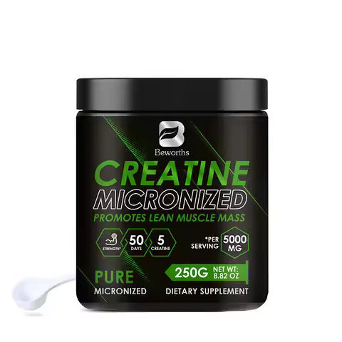 BEWORTHS Creatine Monohydrate Sports Dietary Supplements for Workout Muscle Building Cellular Energy
