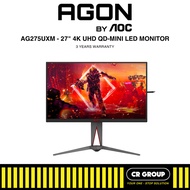 AGON AG275UXM - 27" 4K UHD QD-Mini LED Monitor - 165Hz Refresh Rate - 1ms Response Time (3Yrs AOC)