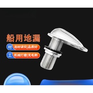 Marine Floor Drain 316 Stainless Steel Marine Filter Filter Body Drain Outlet Undersea Door Floor Dr