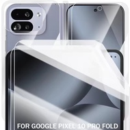 For Google Pixel 10 Pro Fold Screen Protector Anti-Fingerprint Soft TPU Protective Hydrogel Films fo